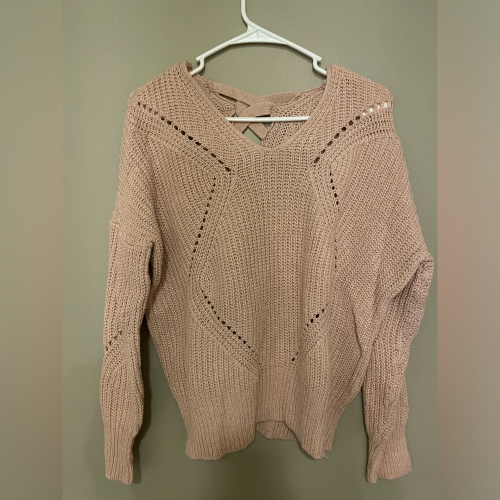 SHEIN light pink sweater